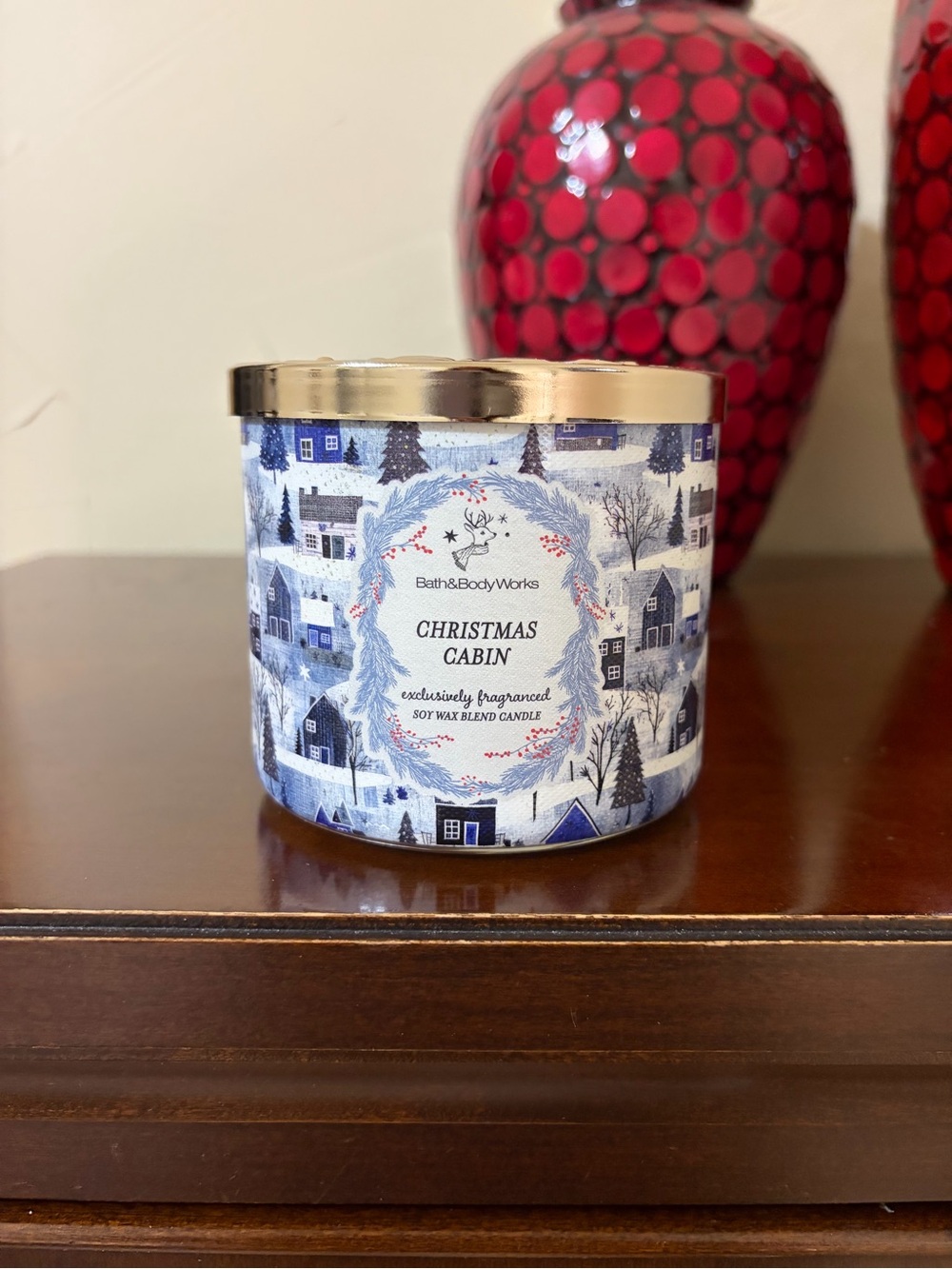 Bath & Body Works Christmas Cabin 3-Wick Scented Candle